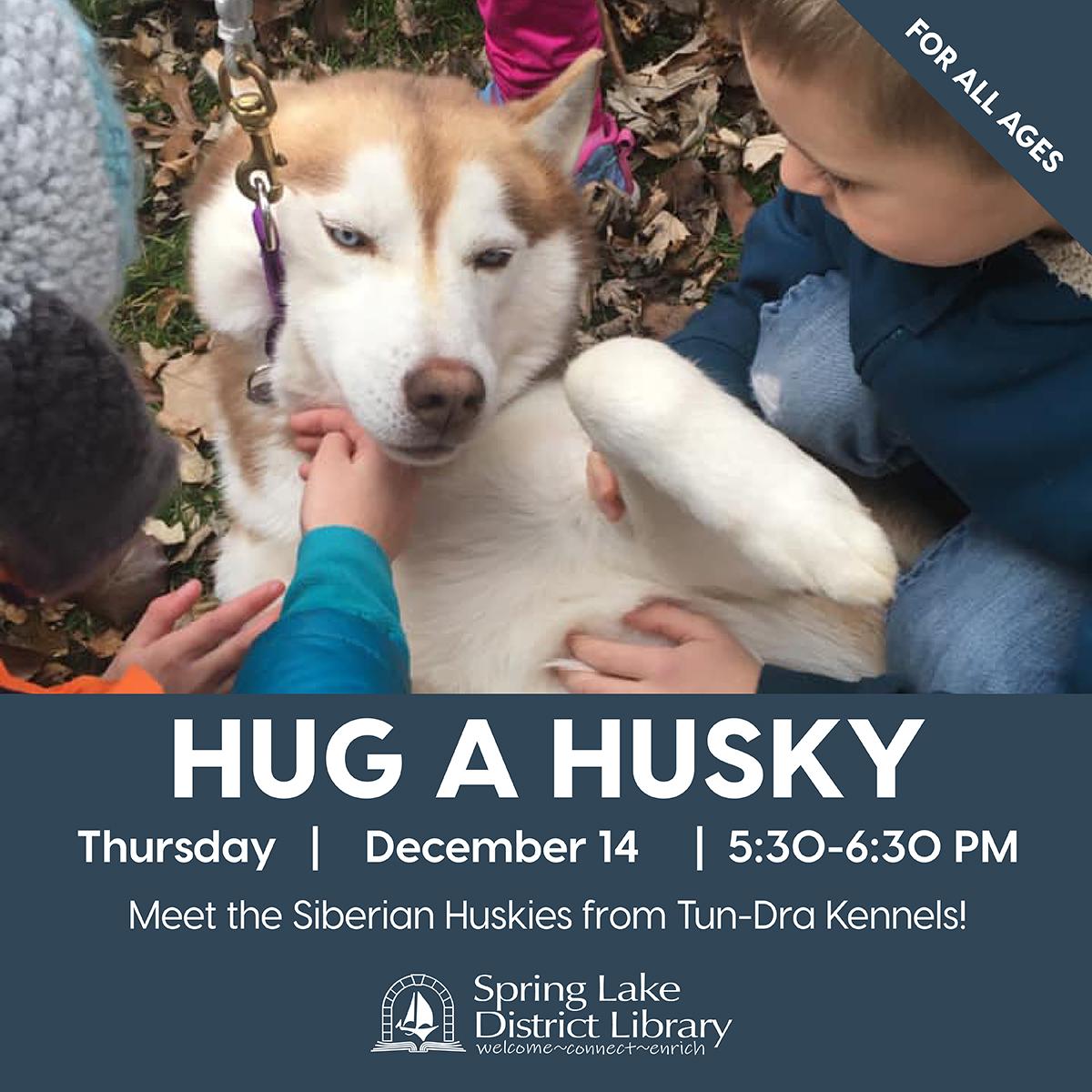 Hug a Husky